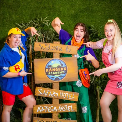 Rangers Academy sign - evening entertainment at the Chessington Resort Hotels