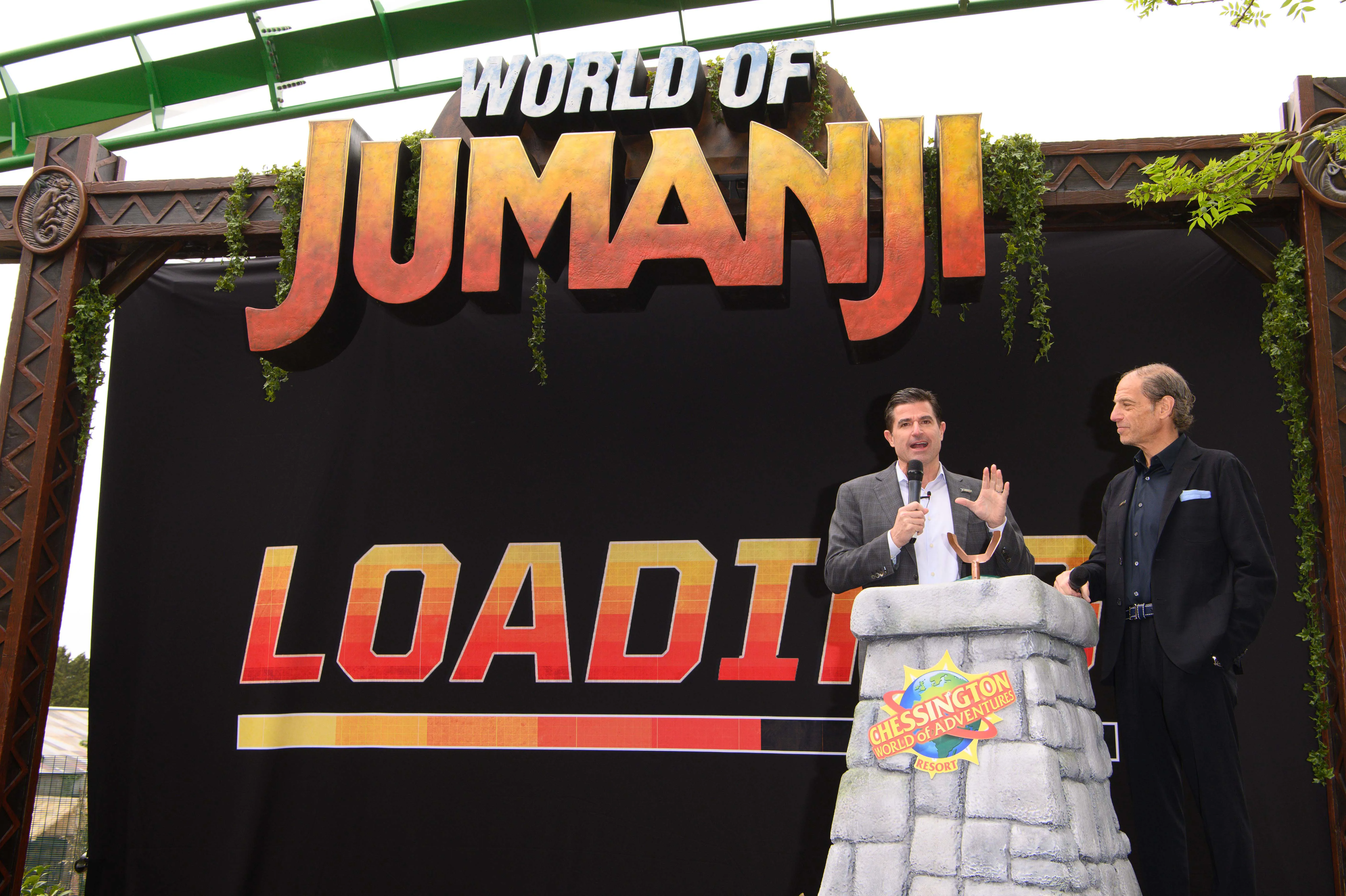 JUMANJI Loading Entrance Banner