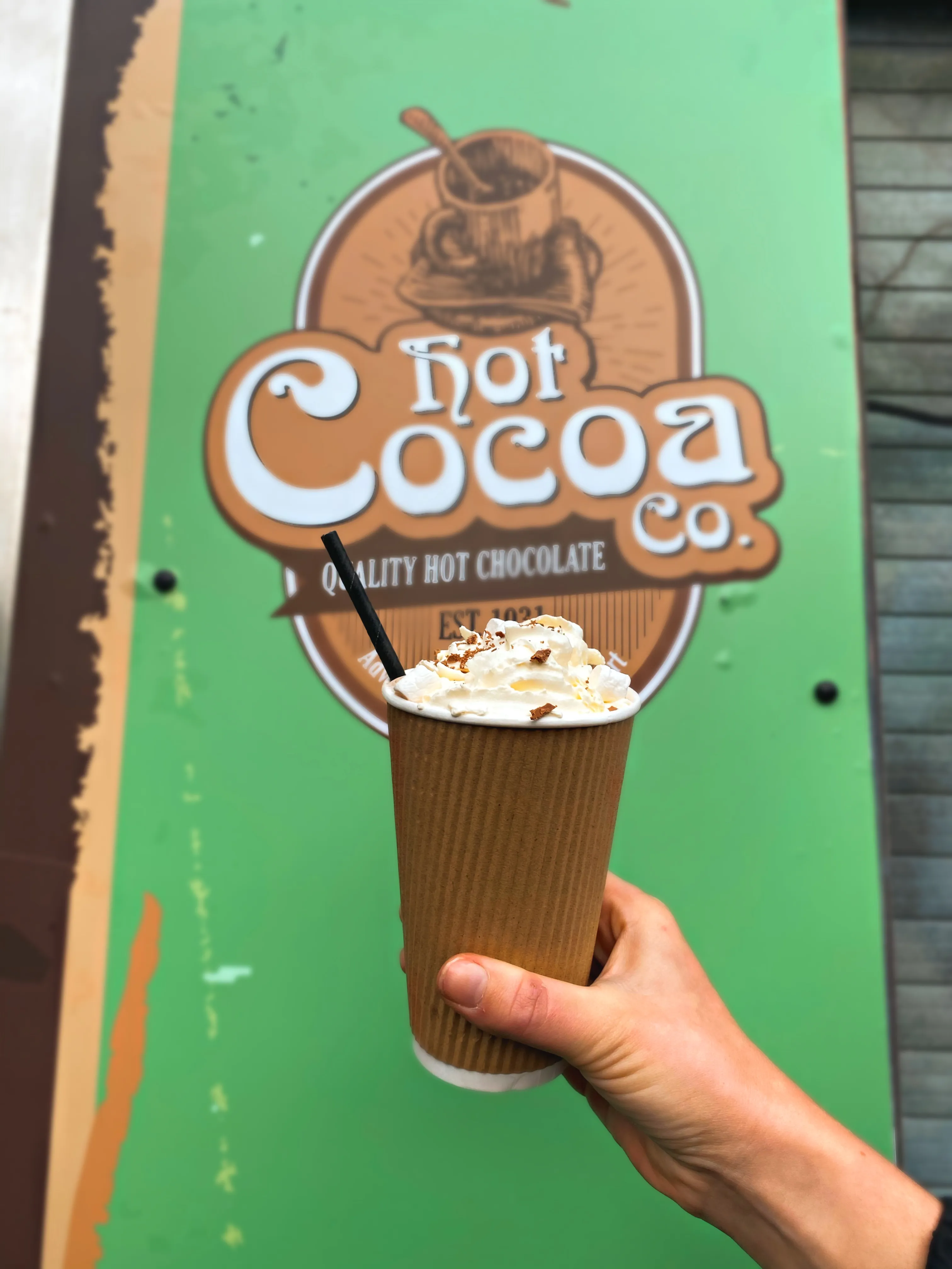 Hot Cocoa Co. Hot Chocolate at Chessington World of Adventures Resort