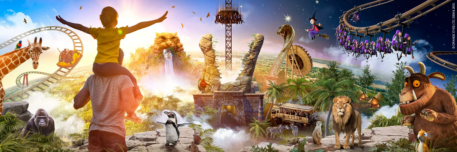 Chessington Theme Park & Zoo Skyline