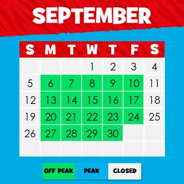 September Schools Calendar Updated