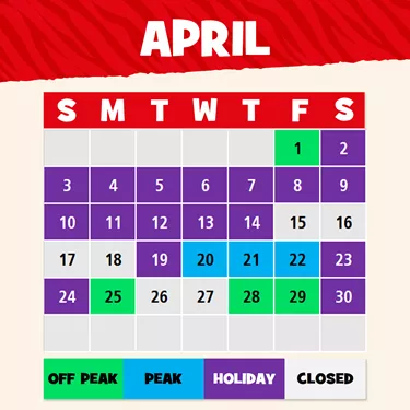 April Education Calendar