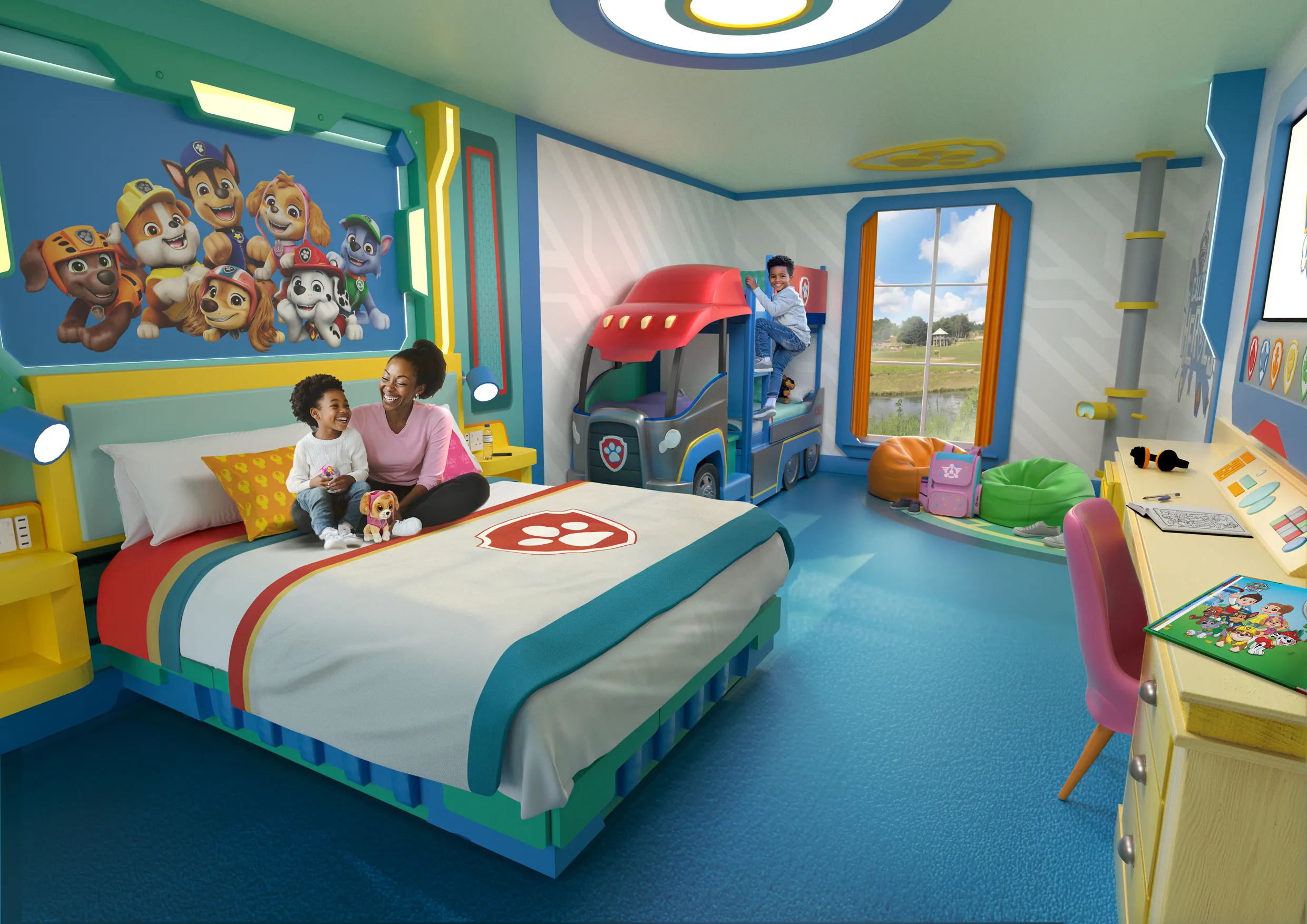 Paw Patrol Themed Room