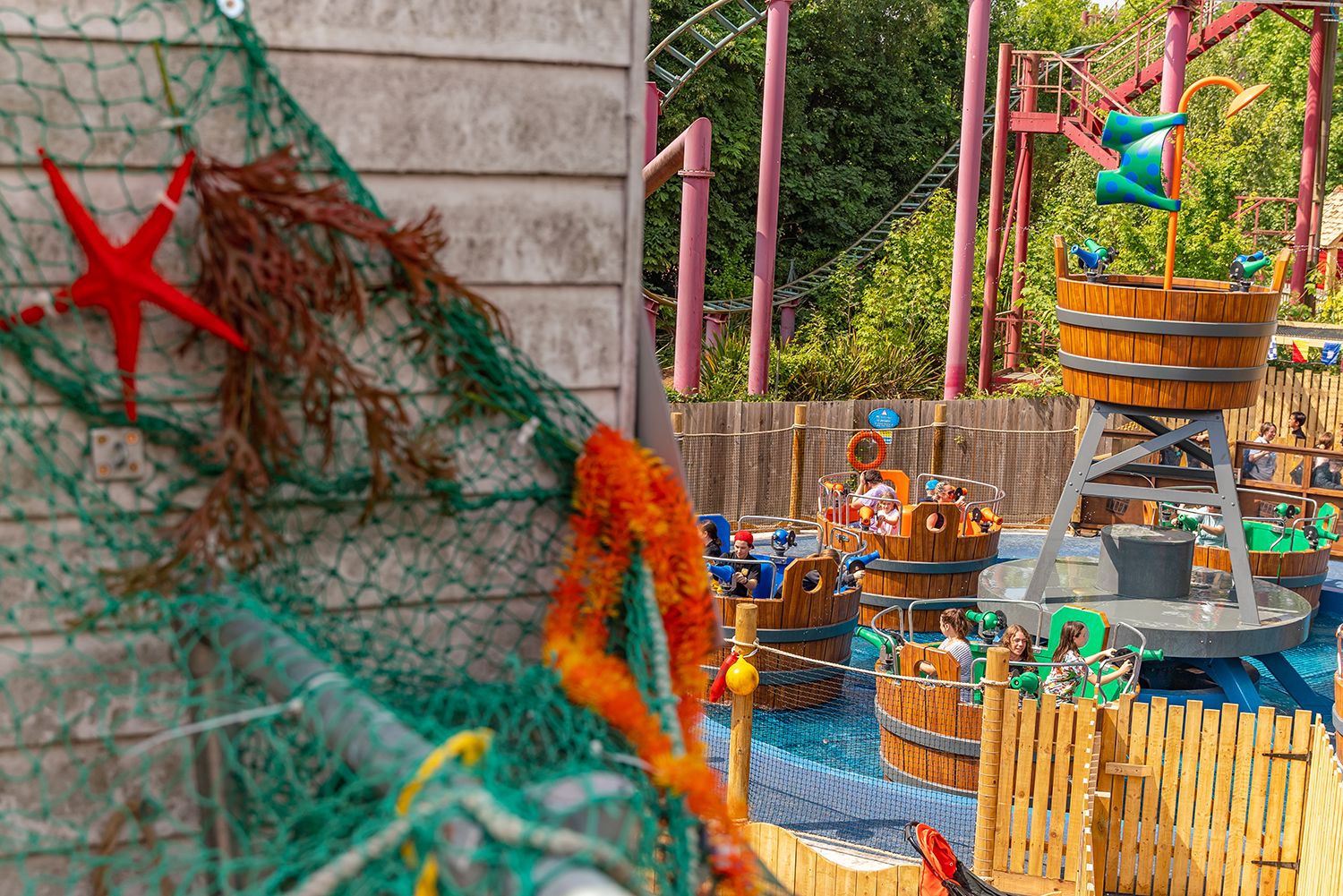 Barrel Bail Out at Chessington World of Adventures