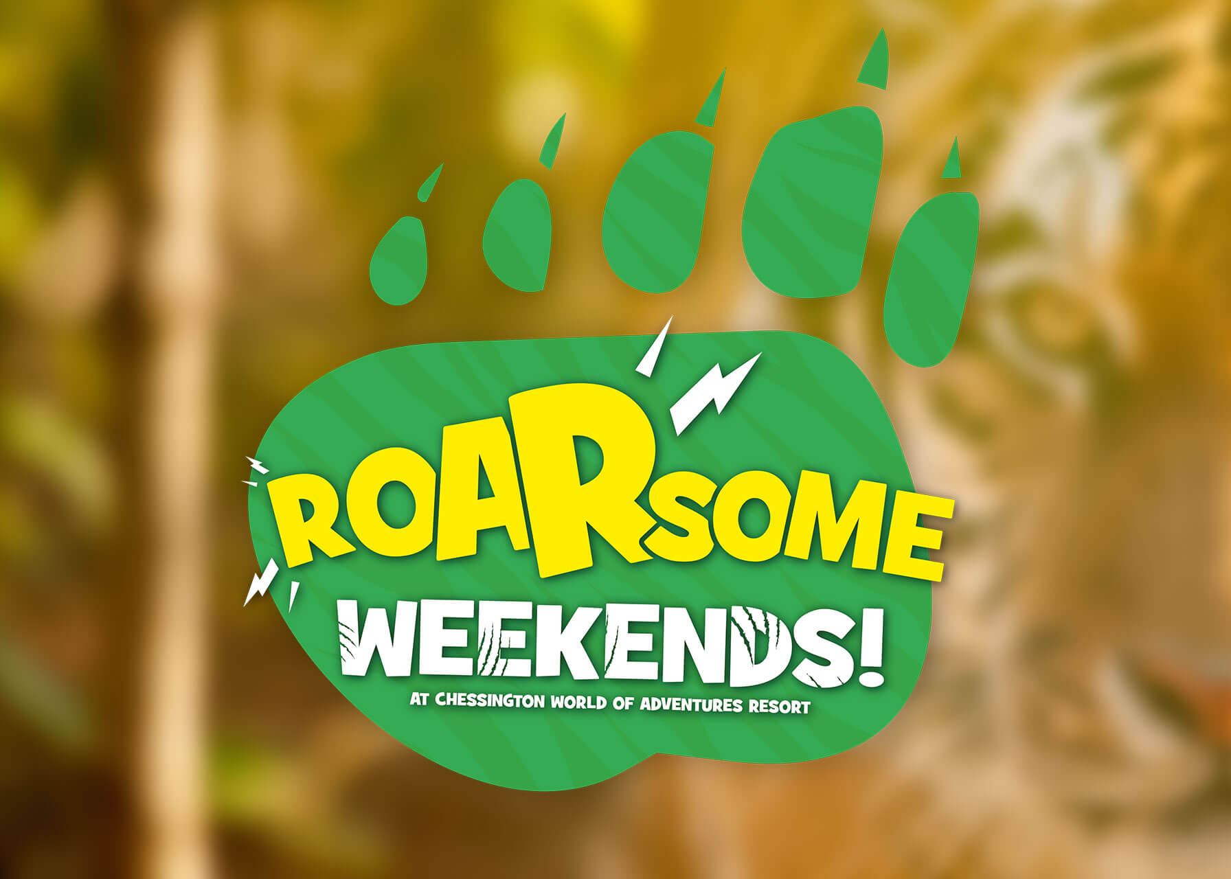 Chessington Roarsome Weekends Logo