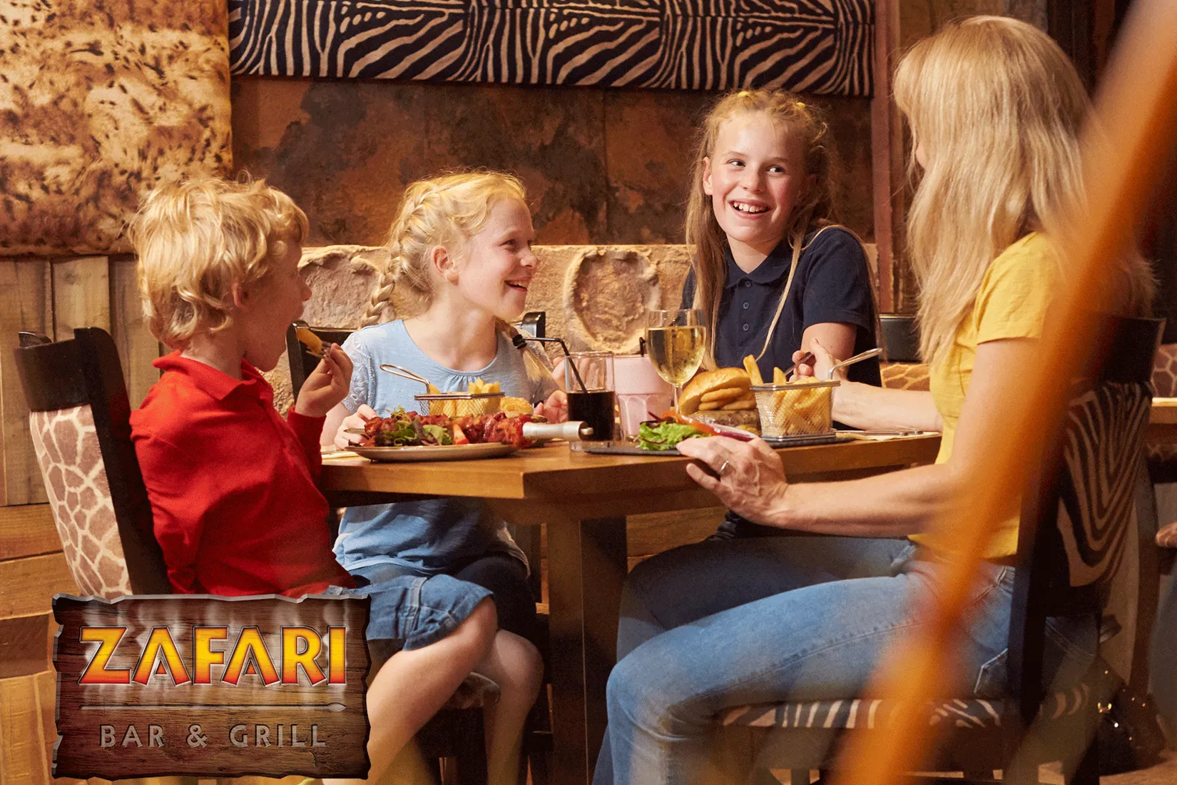 Zafari Bar & Grill, in the Chessington Safari Resort Hotel
