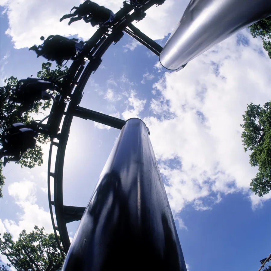 Vampire, in the Wild Woods area of the Theme Park, at Chessington World ...