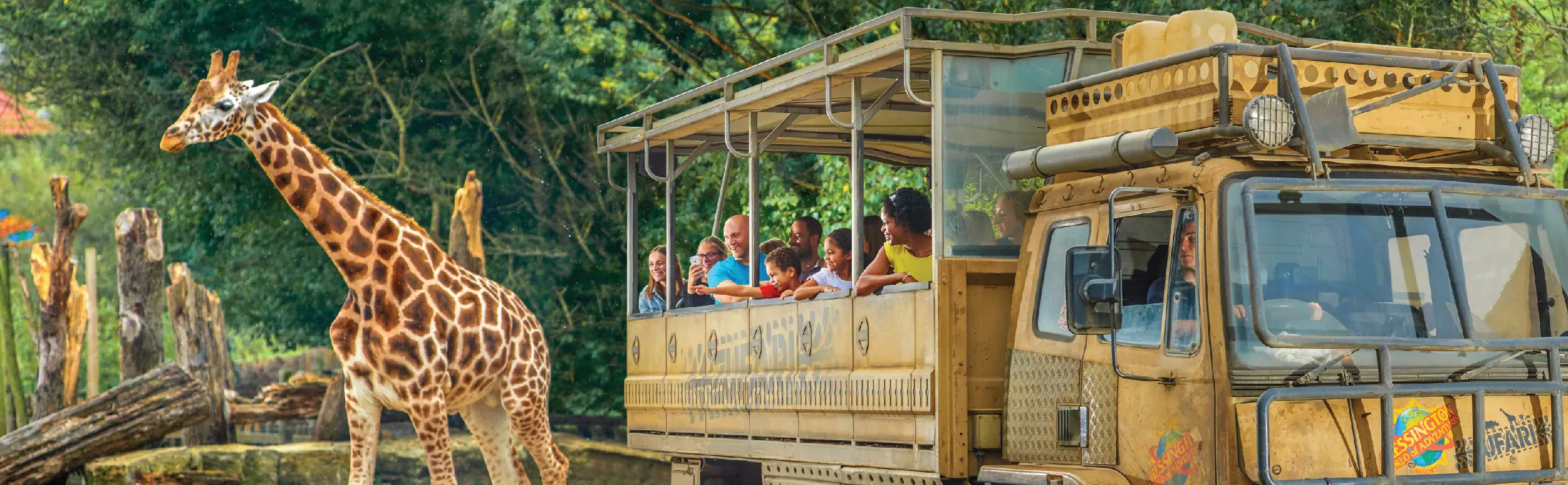 Chessington Britain's Wildest Adventure Carousel Hero 2520X780px V3 01