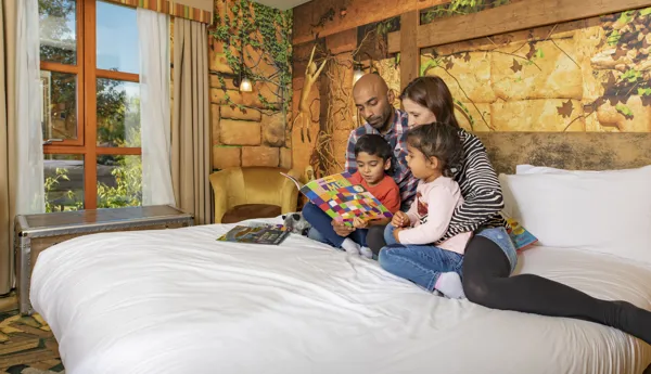 Monkey Temple Room - family reading