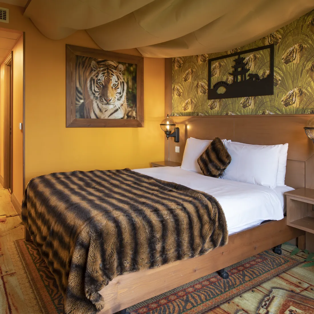 Tiger Room in the Azteca & Safari Hotel in Chessington