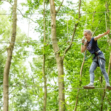 Go Ape Tree Top Adventure Chessington Resort Surrey Go Ape Tree Top Adventure Chessington Resort Surrey