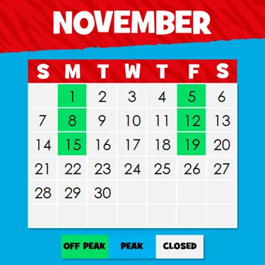 November Schools Calendar