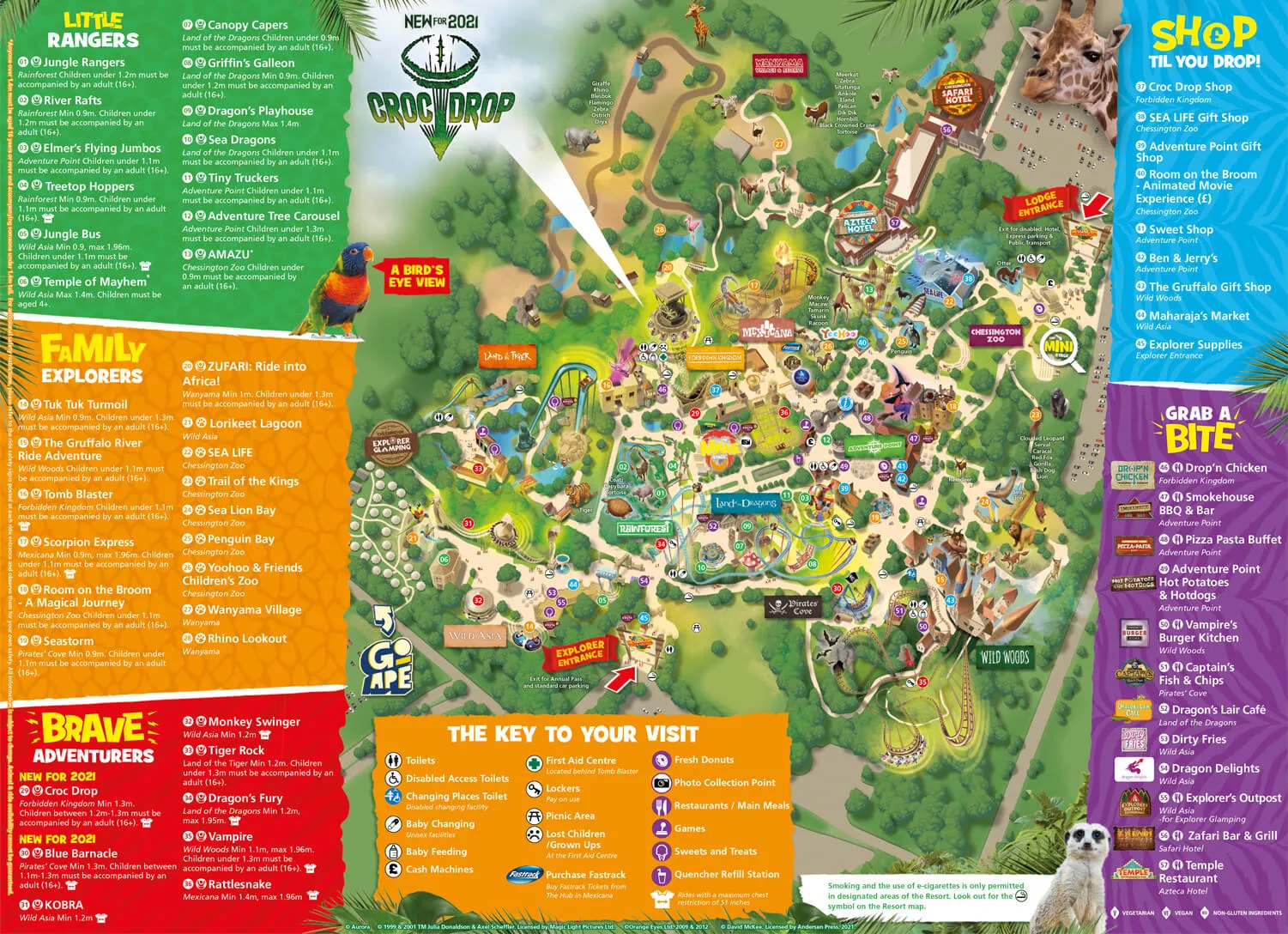 Chessington Theme Park Zoo Chessington Freizeitpark JXYLQ