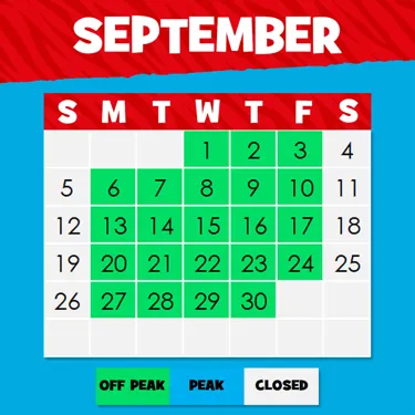 September Schools Calendar