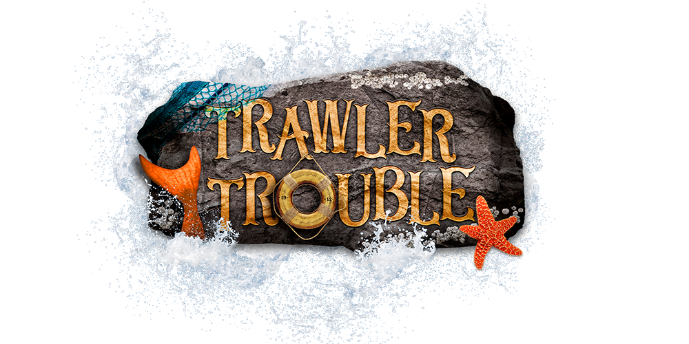 Trawler Trouble Logo Clear