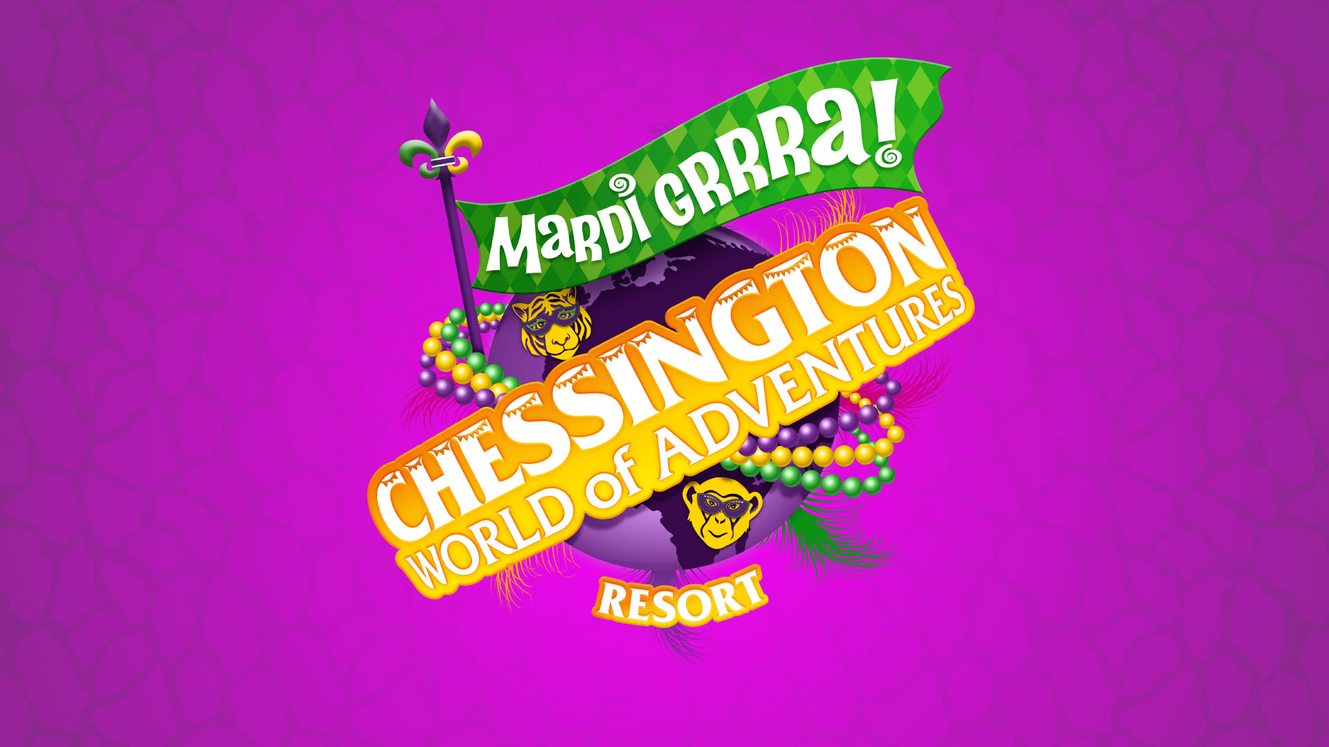 Mardi GRRRA family fun street carnival at Chessington World of Adventures Resort