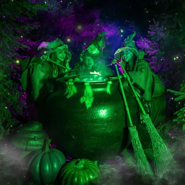 Chessington Halloween Witches
