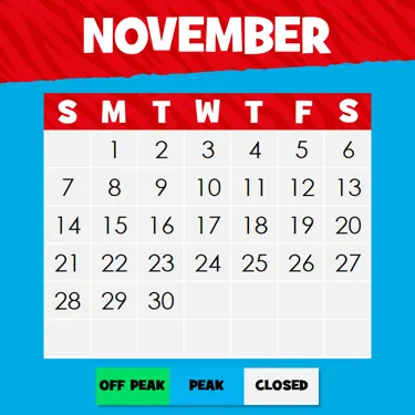 November Schools Calendar Updated