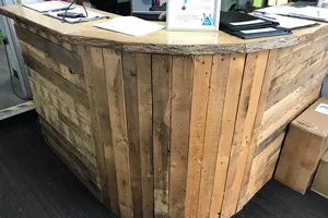 Wooden Desk Recycled