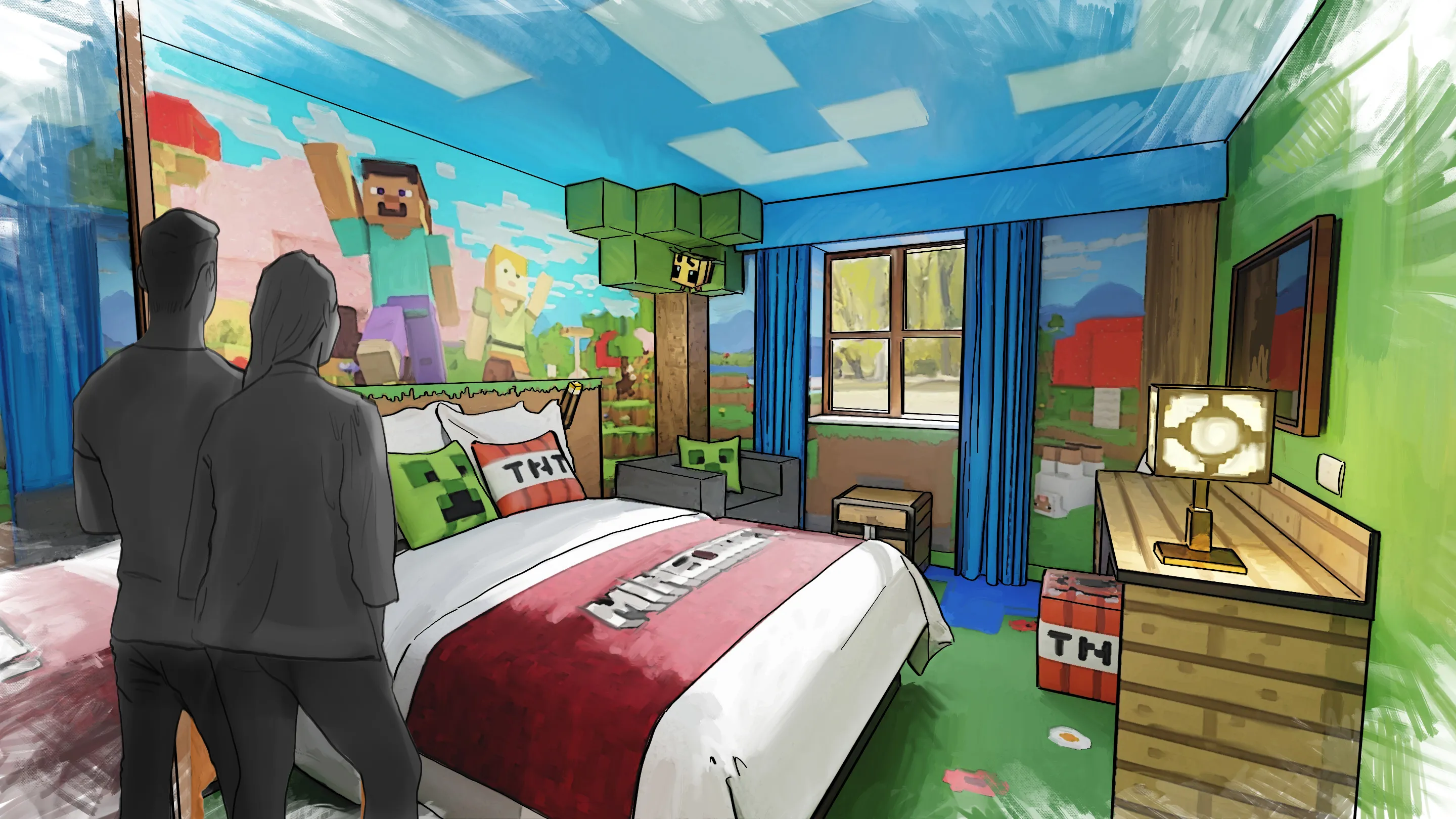 Minecraft World Hotel