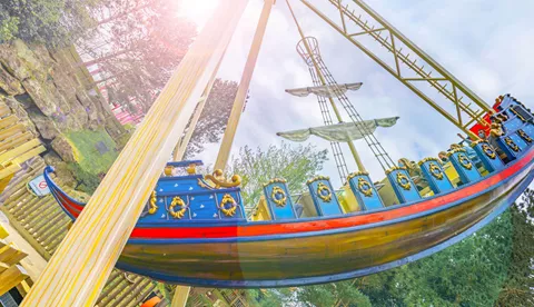 Blue Barnacle Family Theme Park Ride