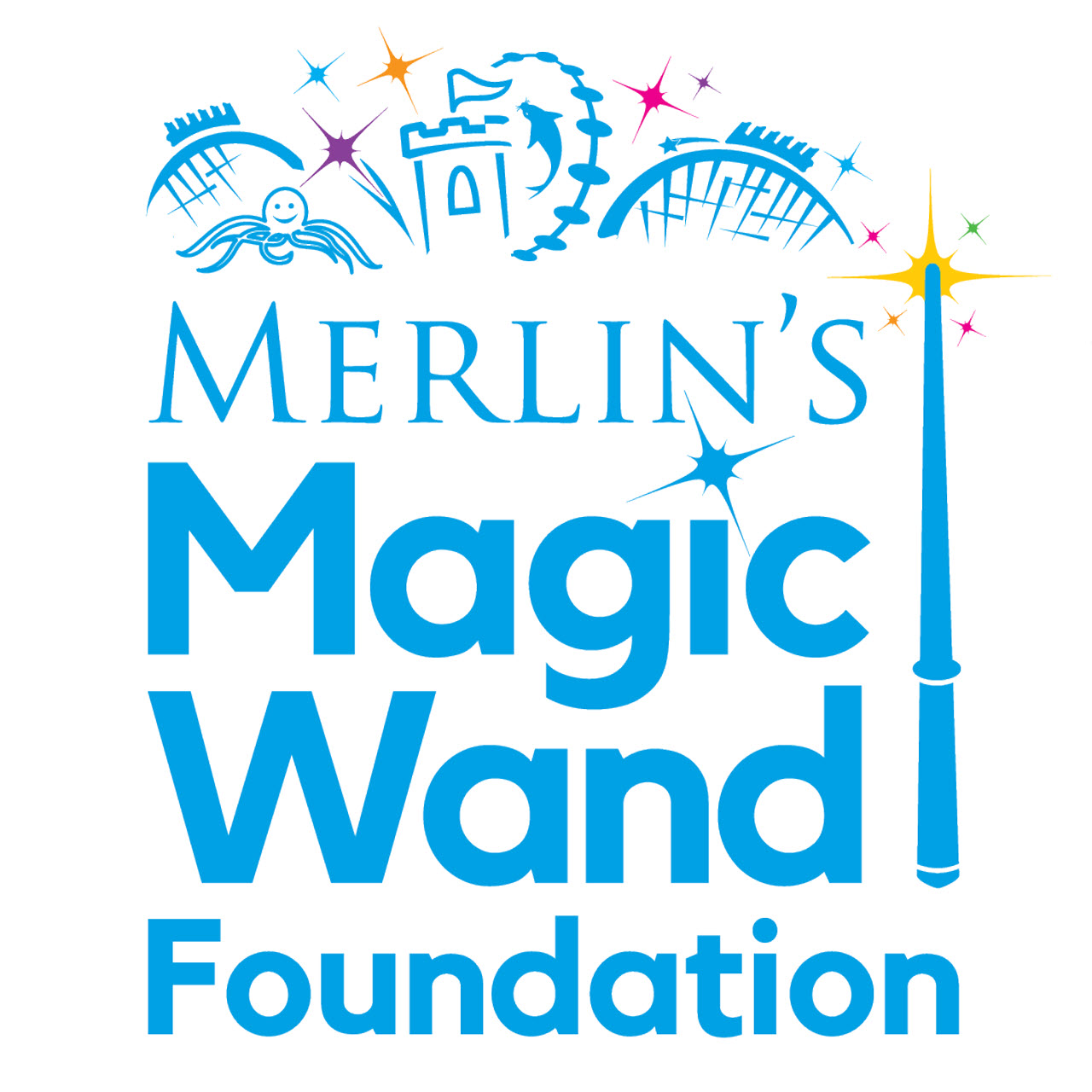 Merlin's Magic Wand Charity Logo