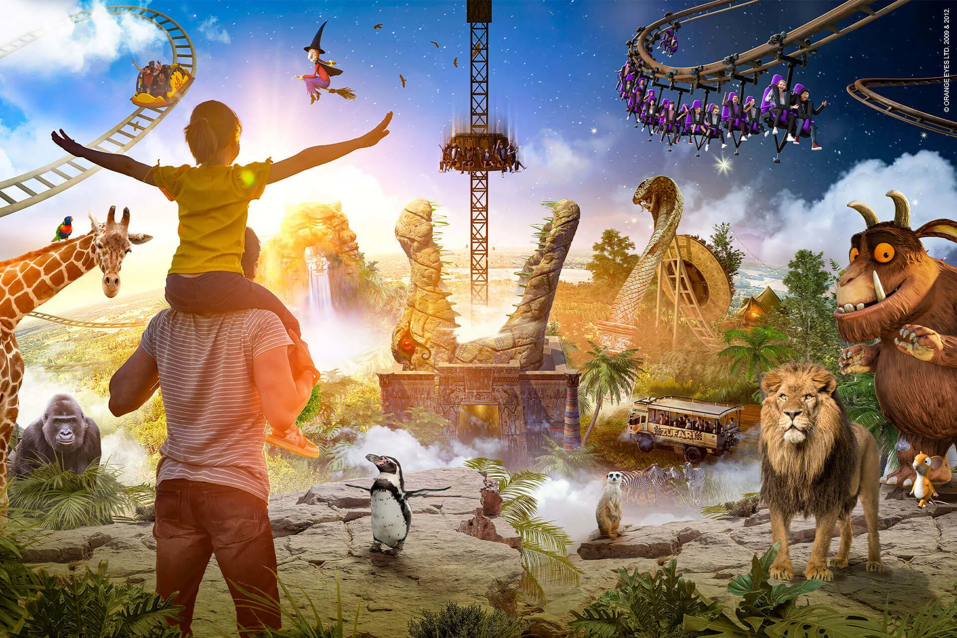 Chessington World of Adventures Resort UK Theme Park & Zoo