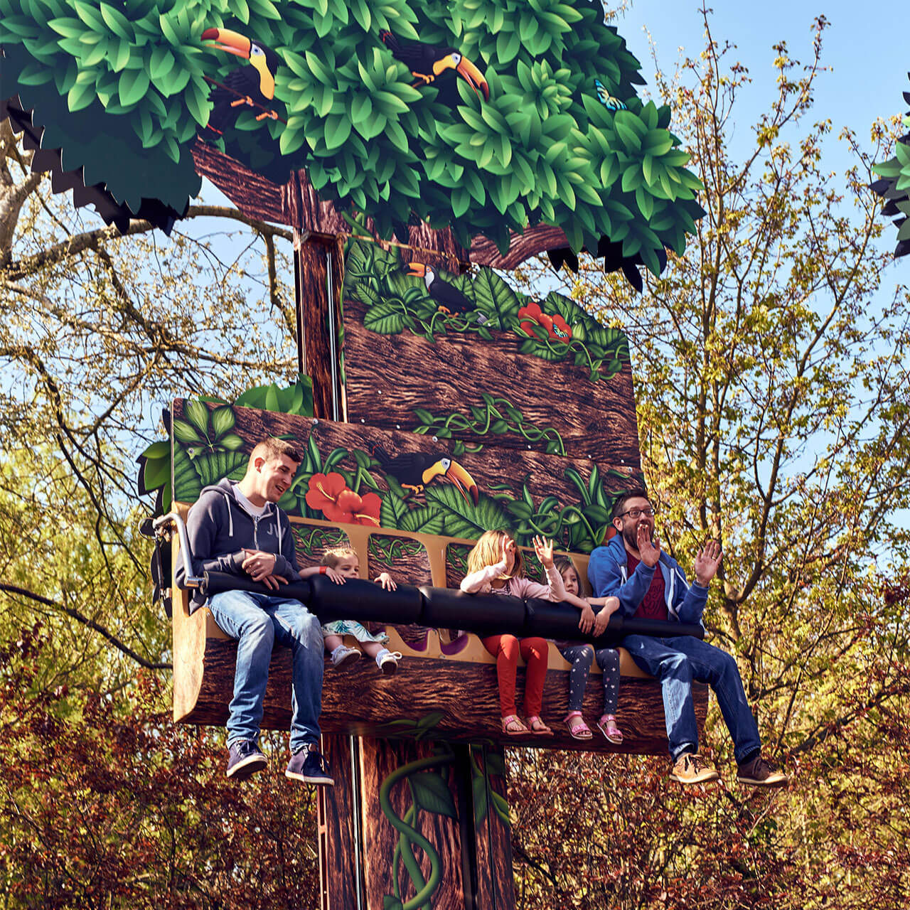 Treetop Hoppers Chessington Ride