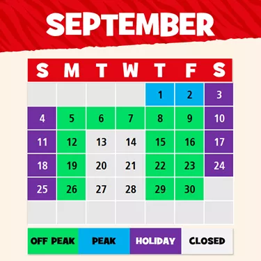 September Education Calendar