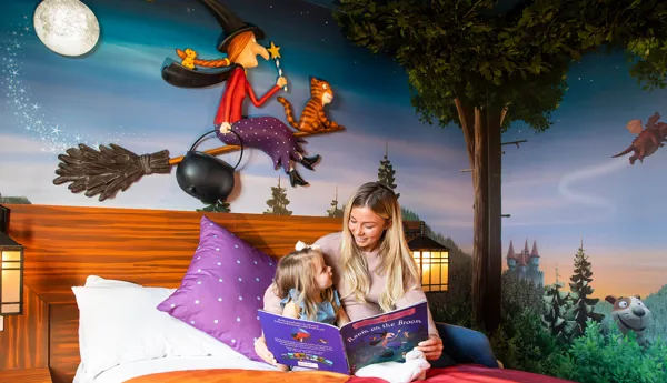 Room On The Broom Themed Hotel room in the Chessington Safari Hotel