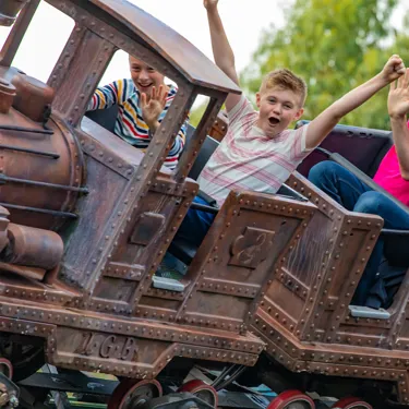 Scorpion Express Theme Park Rollercoaster