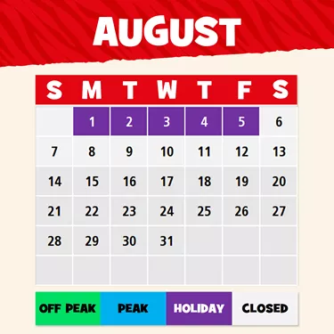 August Education Calendar